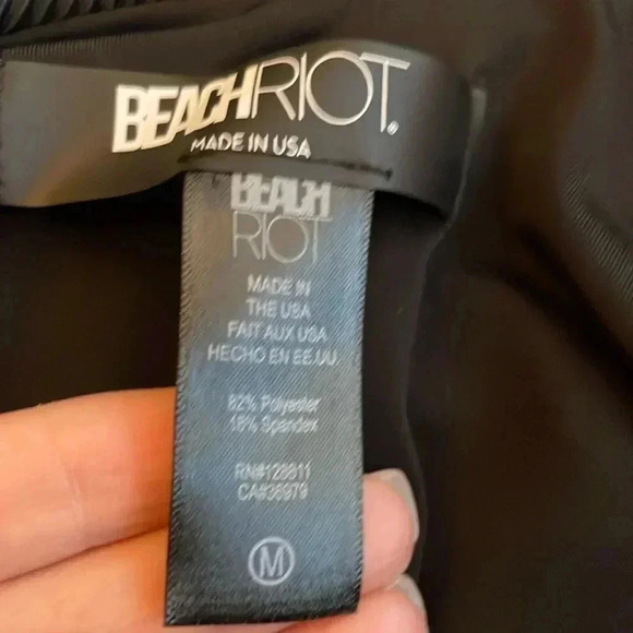 Beach Riot Black One Piece Swimsuit - Picture 4 of 5